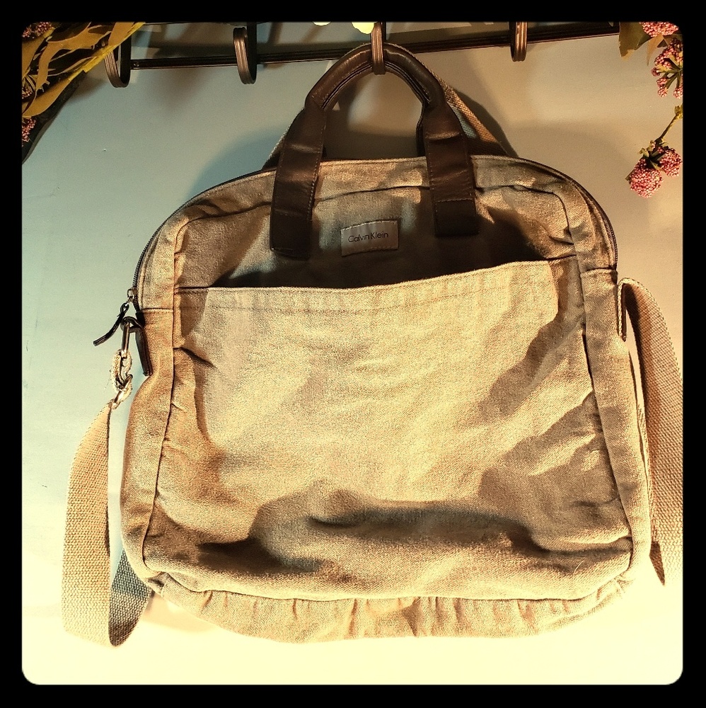Mens duffle Overnight Calvin Klein Satchel Bag